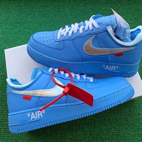 air force azzurre off white